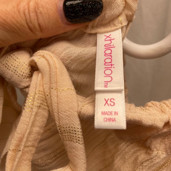 Delicate pink halter womens blouse small - Picture 7 of 7